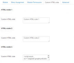 ElastiStack Custom HTML-code module