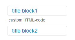 Модуль аккордеона любого HTML-кода