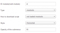 MenuMatic Categories for K2 module